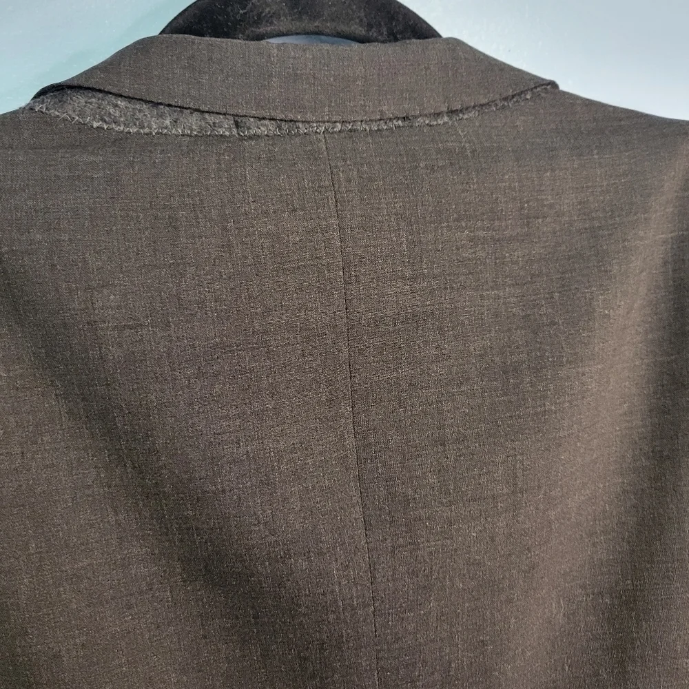 Gucci Men's Sports Wool Blazer Coat in Grey Size 43R (see measurements)